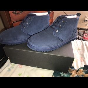 Navy Blue Man Uggs